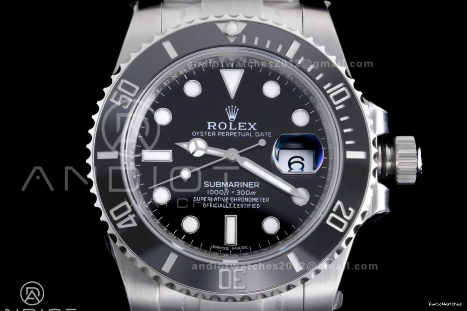 Submariner Best 1124 904L Edition VS LN 1:1 Steel Black 116610 Ceramic Compact VSF 0806
